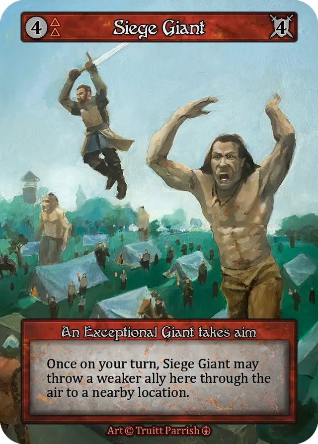 Sorcery Contested Realm Arthurian Legends - Siege Giant