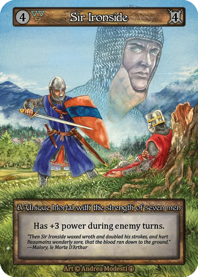 Sorcery Contested Realm Arthurian Legends - Sir Ironside