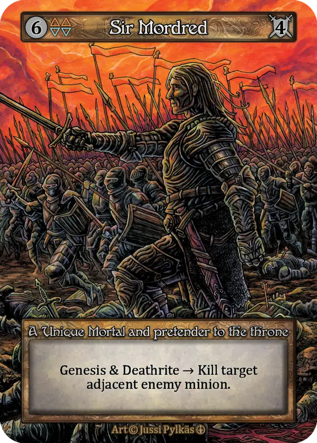 Sorcery Contested Realm Arthurian Legends - Sir Mordred