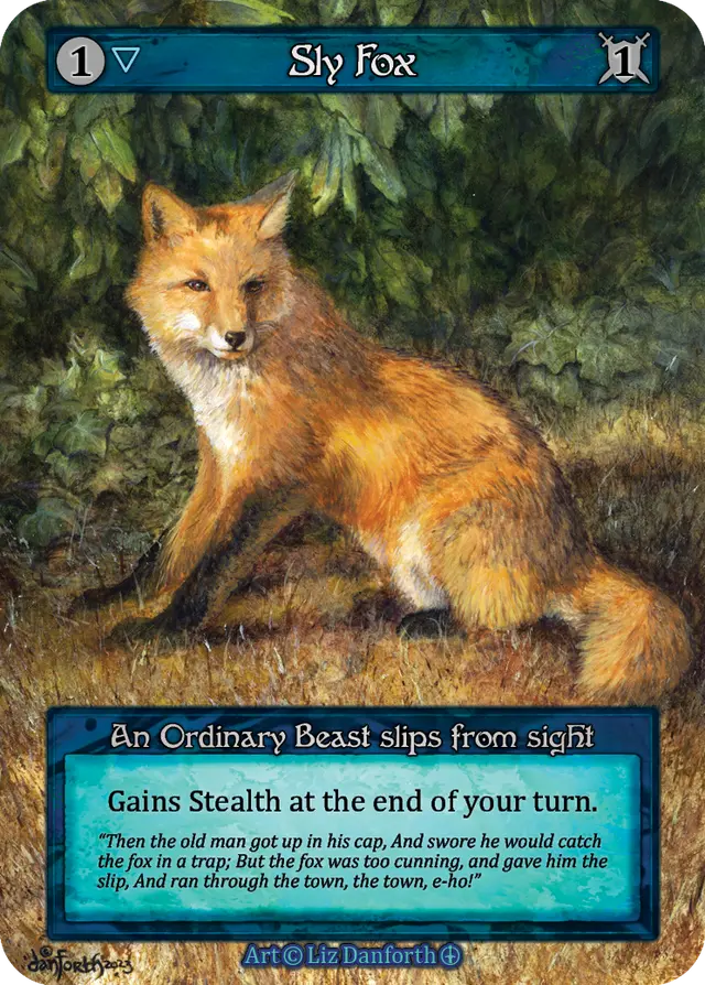 Sorcery Contested Realm Arthurian Legends - Sly Fox