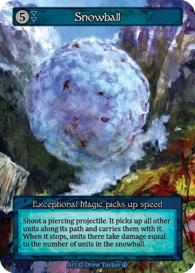 Sorcery Contested Realm Arthurian Legends - Snowball Foil