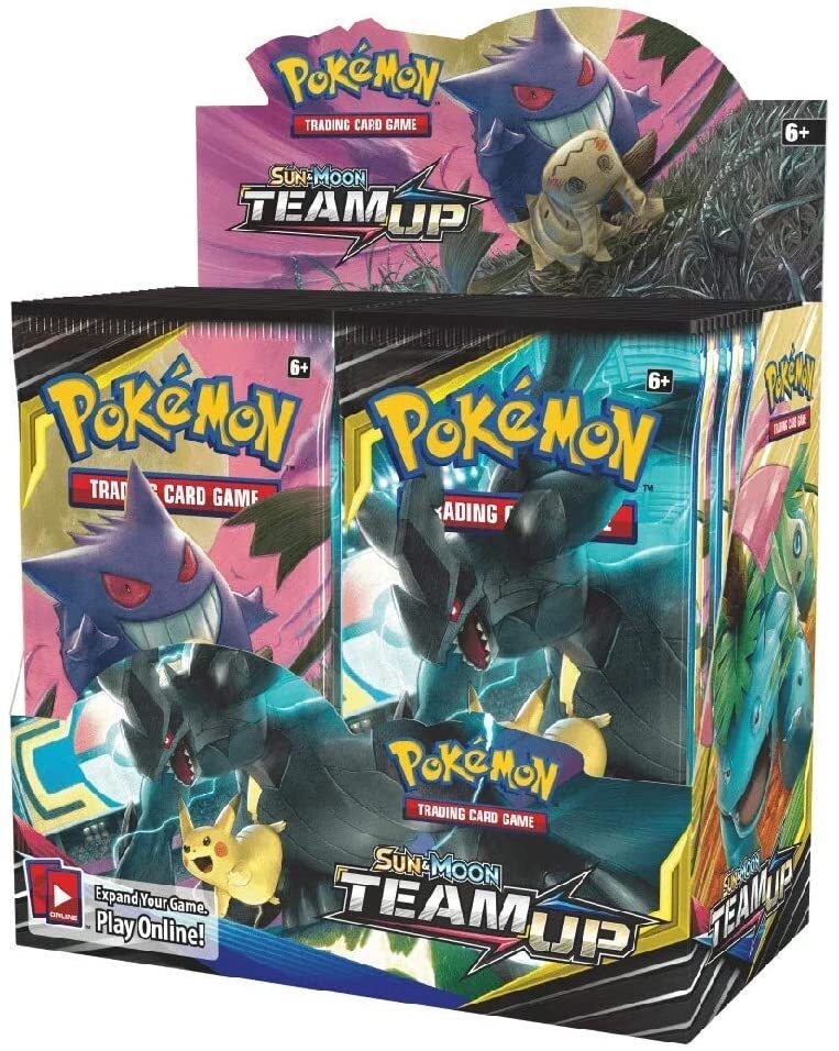 Pokemon S&M Team Up Booster Box