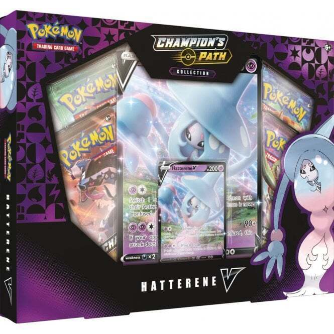 Pokemon - Champions Path Hatterene V Box