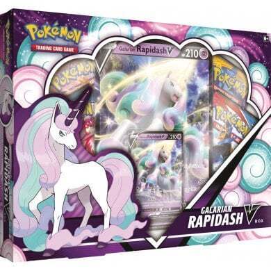 Pokemon - Galarian Rapidash V Collection Box