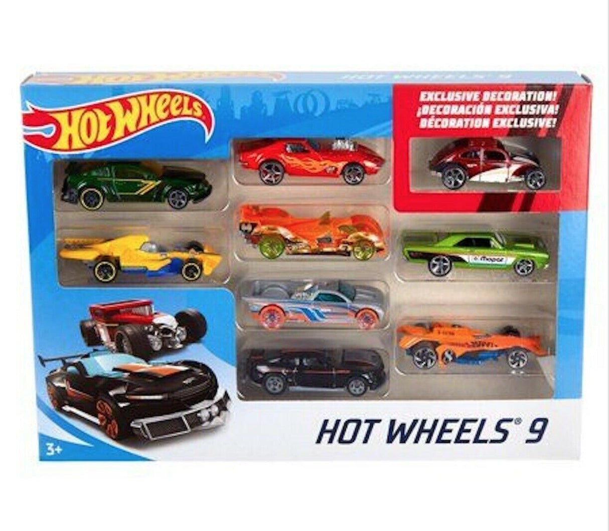 Hot Wheels Car - 9 Pack Assortment
