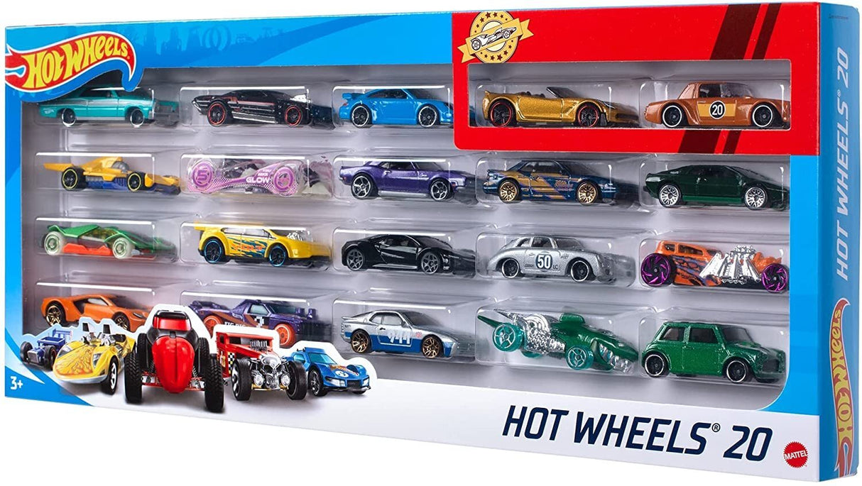 Hot Wheels 900 H7045 20 Diecast Pack