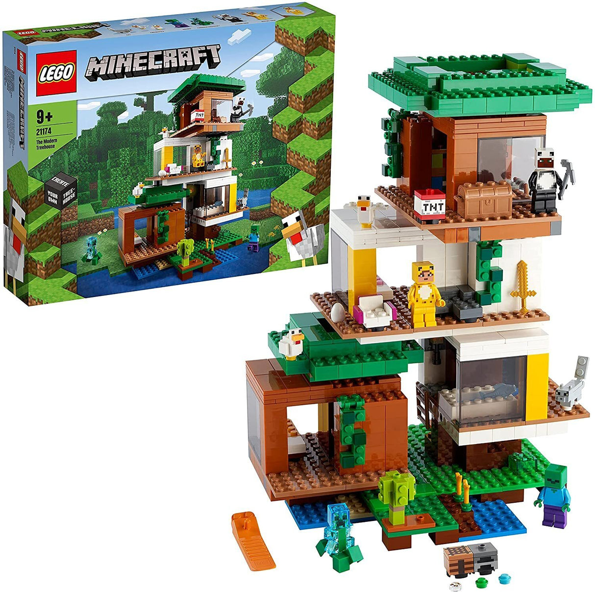 LEGO Minecraft The Modern Treehouse Toy with Figures