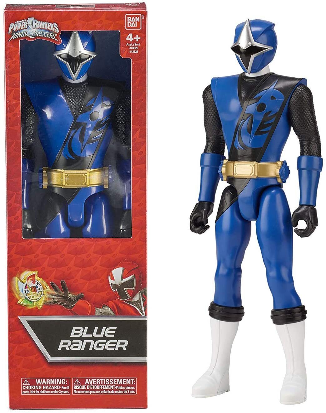 Power Rangers Ninja Steel 30cm Blue Ranger Figure