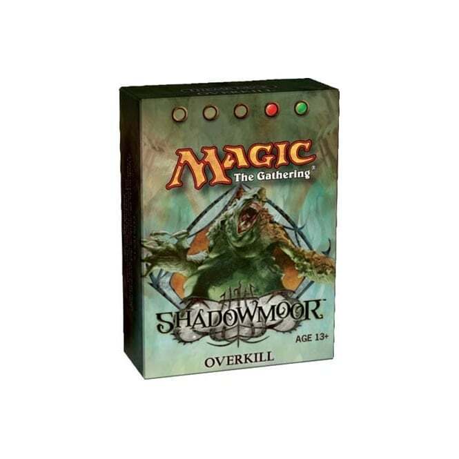 MAGIC: THE GATHERING Shadowmoor Theme Deck - Overkill