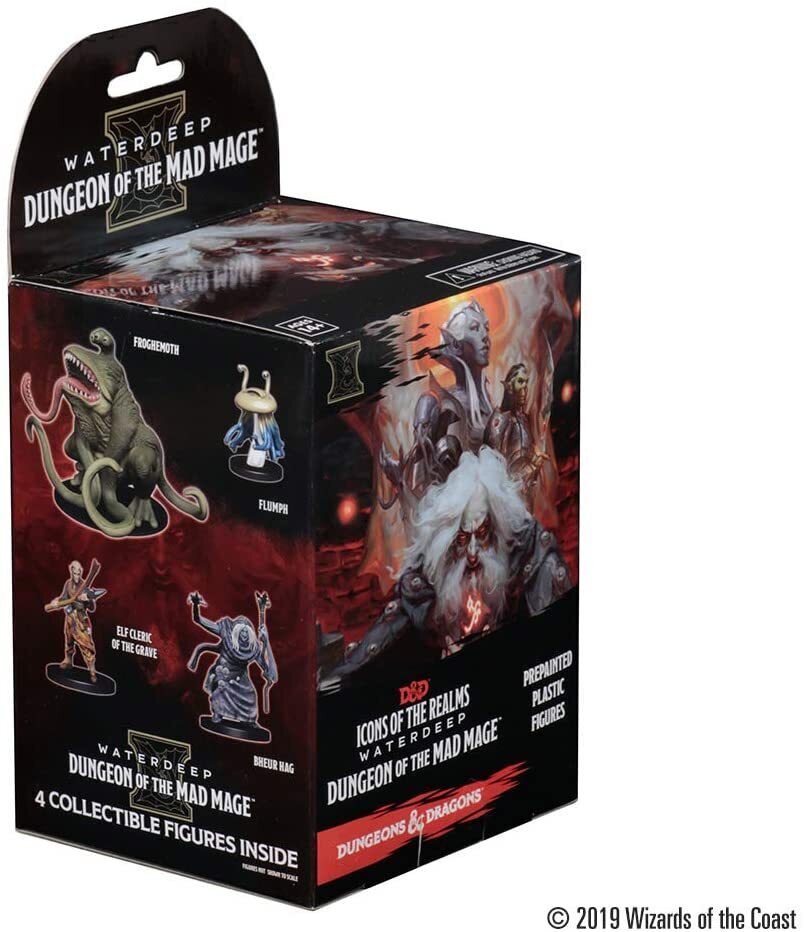 D&D Icons of the Realms Set 11: Waterdeep Dungeon of the Mad Mage Booster Pack