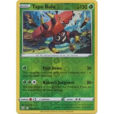 SWSH Battle Styles 016/163 Tapu Bulu Reverse