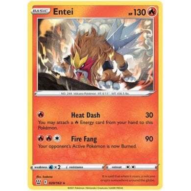 SWSH Battle Styles 020/163 Entei