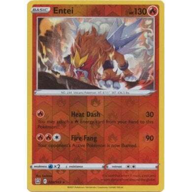 SWSH Battle Styles 020/163 Entei Reverse