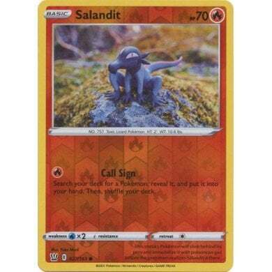 SWSH Battle Styles 027/163 Salandit Reverse