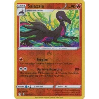 SWSH Battle Styles 028/163 Salazzle Reverse