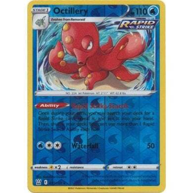 SWSH Battle Styles 037/163 Octillery Reverse