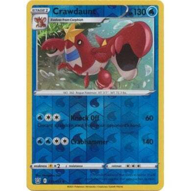 SWSH Battle Styles 039/163 Crawdaunt Reverse