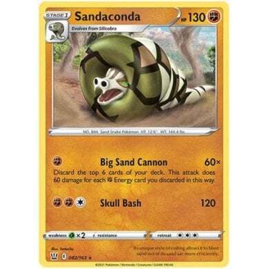 SWSH Battle Styles 082/163 Sandaconda Holo