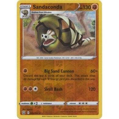 SWSH Battle Styles 082/163 Sandaconda Reverse