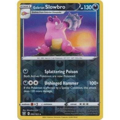 SWSH Battle Styles 092/163 Galarian Slowbro Reverse
