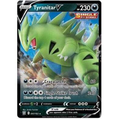 SWSH Battle Styles 097/163 Tyranitar V