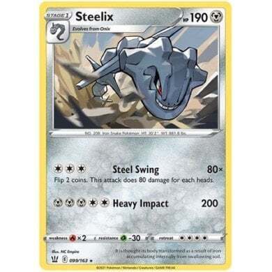 SWSH Battle Styles 099/163 Steelix Holo