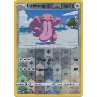 SWSH Battle Styles 113/163 Lickitung Reverse