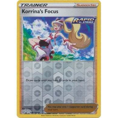 SWSH Battle Styles 128/163 Korrina's Focus Reverse