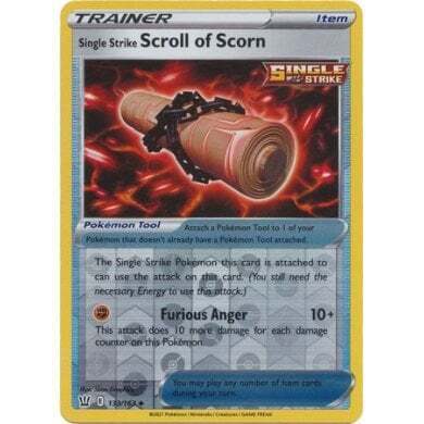SWSH Battle Styles 133/163 Single Strike Scroll of Scorn Reverse