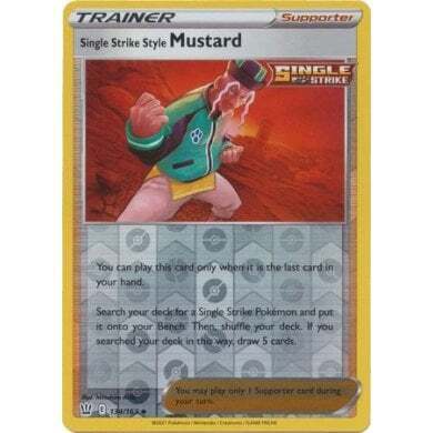 SWSH Battle Styles 134/163 Single Strike Style Mustard Reverse