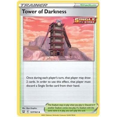 SWSH Battle Styles 137/163 Tower of Darkness