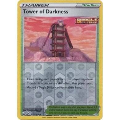 SWSH Battle Styles 137/163 Tower of Darkness Reverse