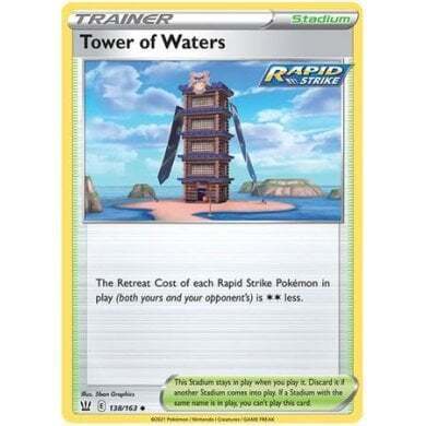SWSH Battle Styles 138/163 Tower of Waters