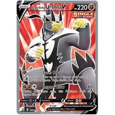 SWSH Battle Styles 150/163 Single Strike Urshifu V (Full Art)