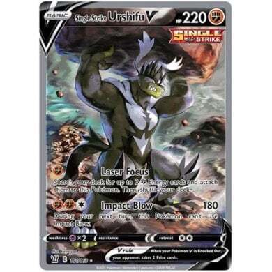 SWSH Battle Styles 151/163 Single Strike Urshifu V (Alternative Art, Full Art)