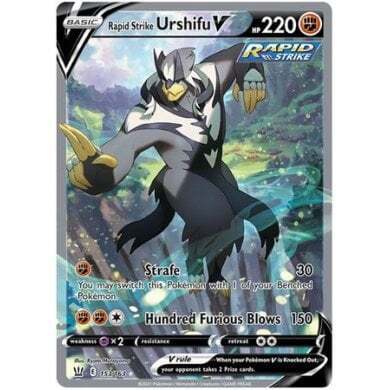 SWSH Battle Styles 153/163 Rapid Strike Urshifu V (Alternative Art, Full Art)
