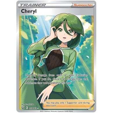 SWSH Battle Styles 159/163 Cheryl (Full Art)