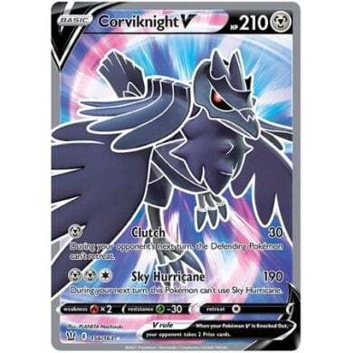 SWSH Battle Styles 156/163 Corviknight V Full Art