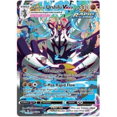 SWSH Battle Styles 170/163 Rapid Strike Urshifu VMAX (Alternate Art, Full Art)