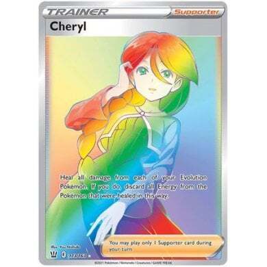 SWSH Battle Styles 173/163 Cheryl (Rainbow Rare)