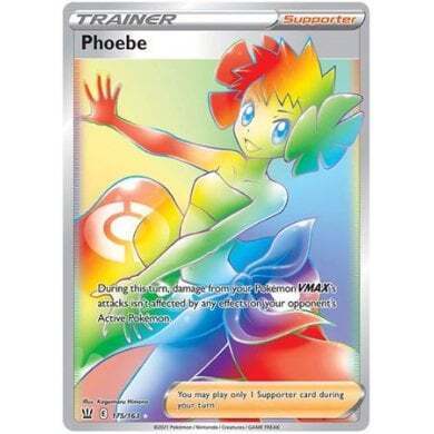 SWSH Battle Styles 175/163 Phoebe (Rainbow Rare)