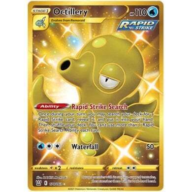 SWSH Battle Styles 178/163 Octillery Secret Rare