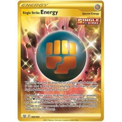 SWSH Battle Styles 183/163 Single Strike Energy (Secret Rare)