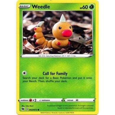 Champions Path 002/73 Weedle