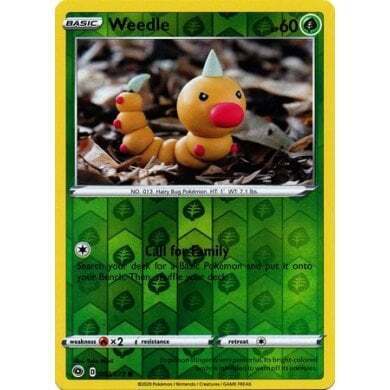 Champions Path 002/73 Weedle Reverse