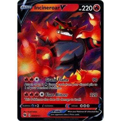 Champions Path 008/73 Incineroar V