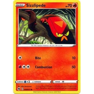 Champions Path 009/73 Sizzlipede