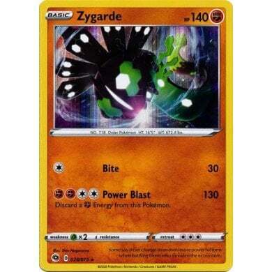 Champions Path 028/73 Zygarde Holo