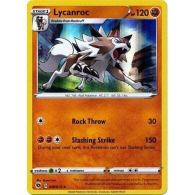 Champions Path 030/73 Lycanroc Holo