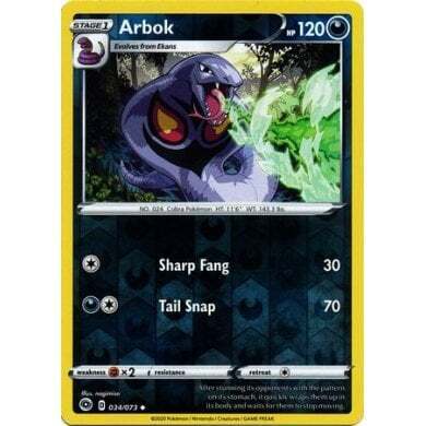 Champions Path 034/73 Arbok Reverse